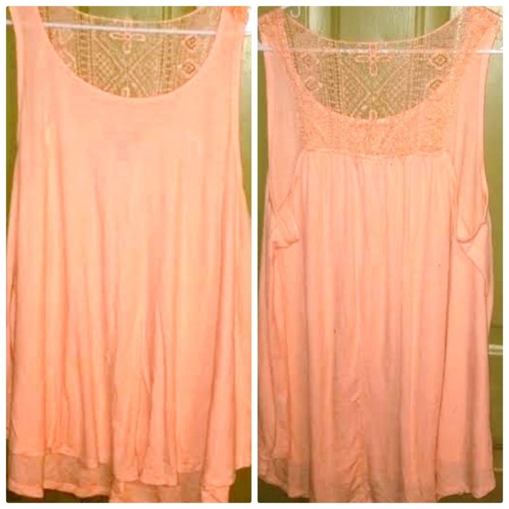 French Laundry Henley Swing Tank Top 3X